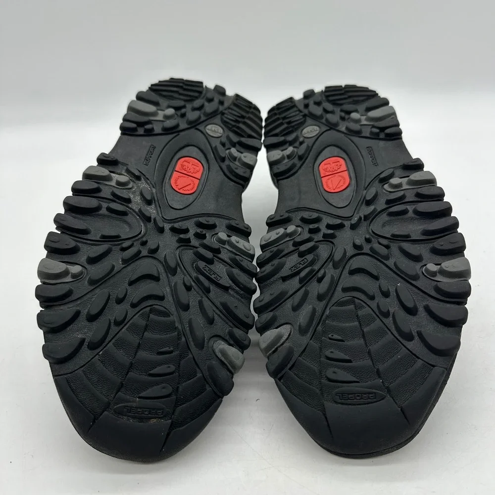 Timberland 30135 Mens Size 8M Black Mountain Granite Trail T-Back Hiking Sandals